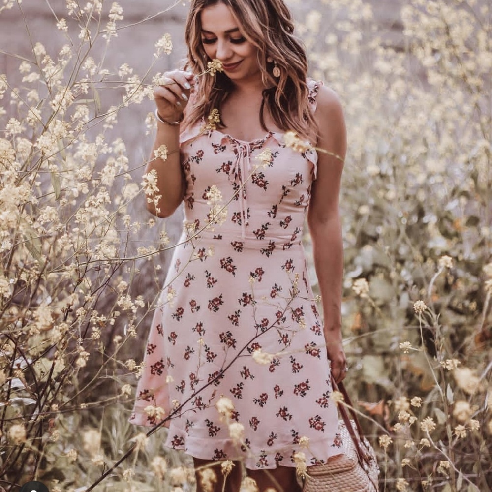 Willow and clay pink dress